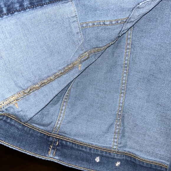 Denim Jeans Jacket, Articles of Society LA, Size L (runs small) - Picture 5 of 11
